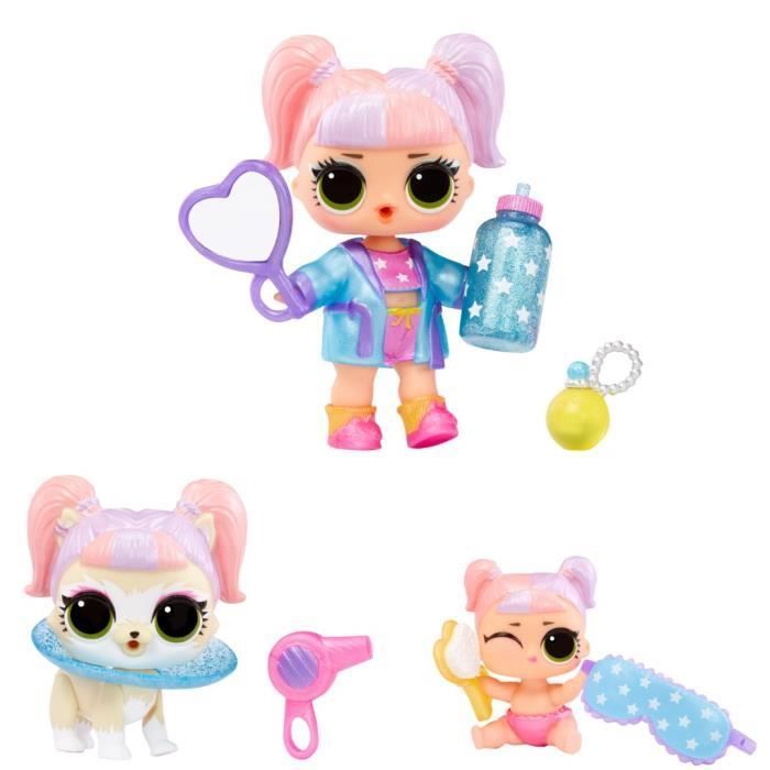 LOL Surprise Bubble Surprise Deluxe - Tamanho grande - 3 figuras + acessórios
