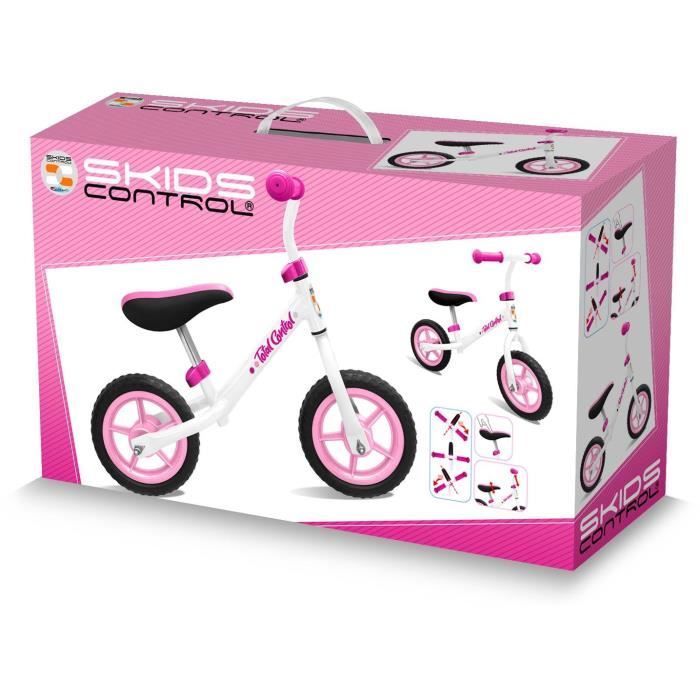 Bicicleta de Equilíbrio - STAMP - CONTROLE DE DERRAPAGEM - Rosa