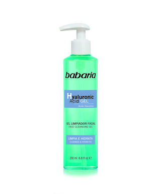 Babaria Kasvojenpuhdistusgeeli hyaluronihapolla 200 ml