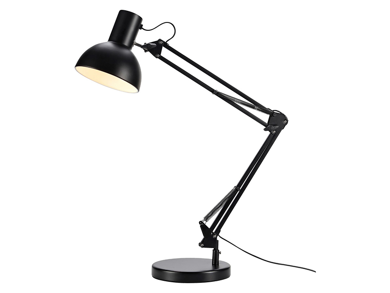 Lampa biurkowa Architect metalowa czarna
