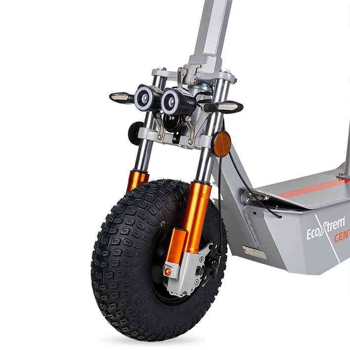CENTAURO LEGAL ELEKTRISCHE SCOOTER, GRIJS, MET ZITTING EN XXL LCD-SCHERM