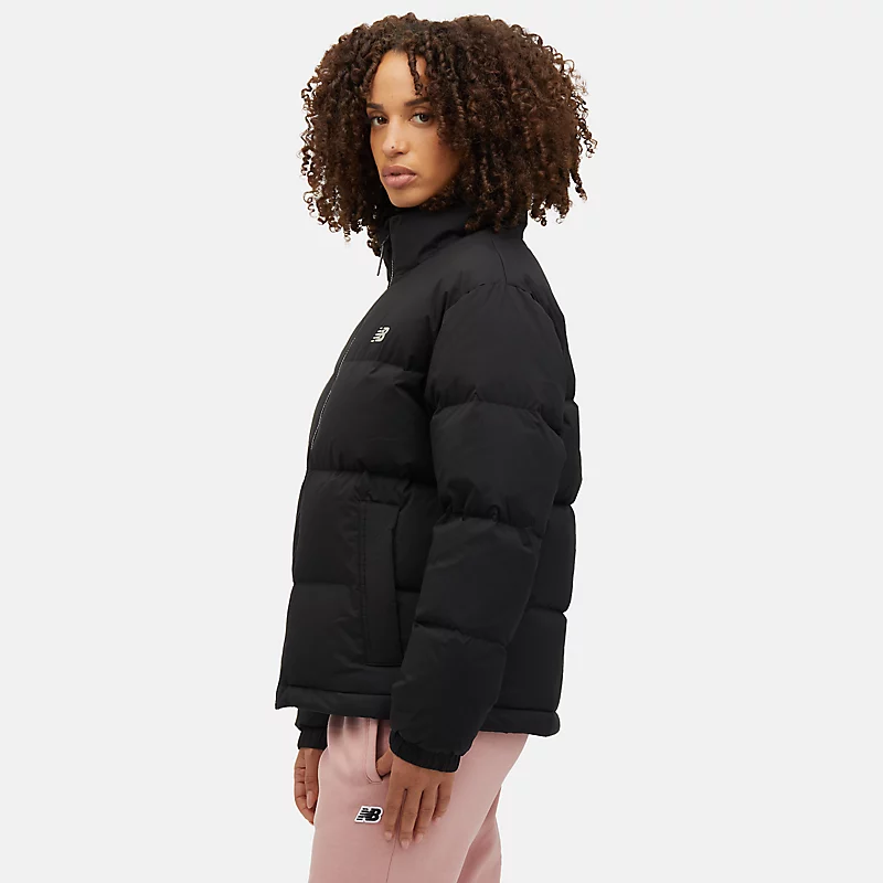 Jachetă NBX Soft Alpine cu puf pentru femei – NEGRU