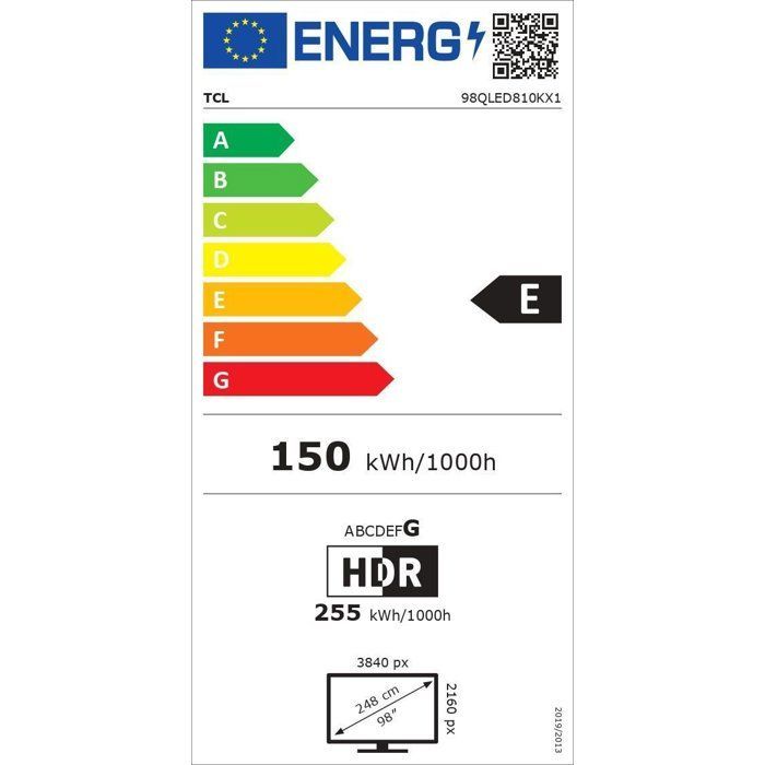 TCL 98QLED810K - TV QLED 98