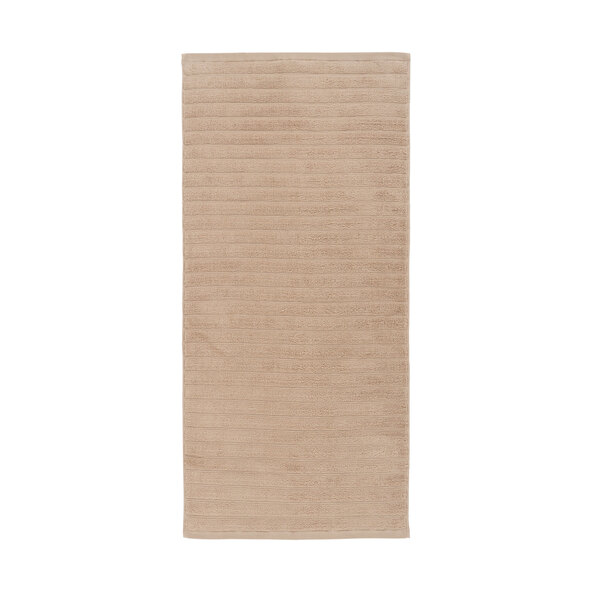 Handdoekenset (hoog/laag), 2 x 2-delige set, beige