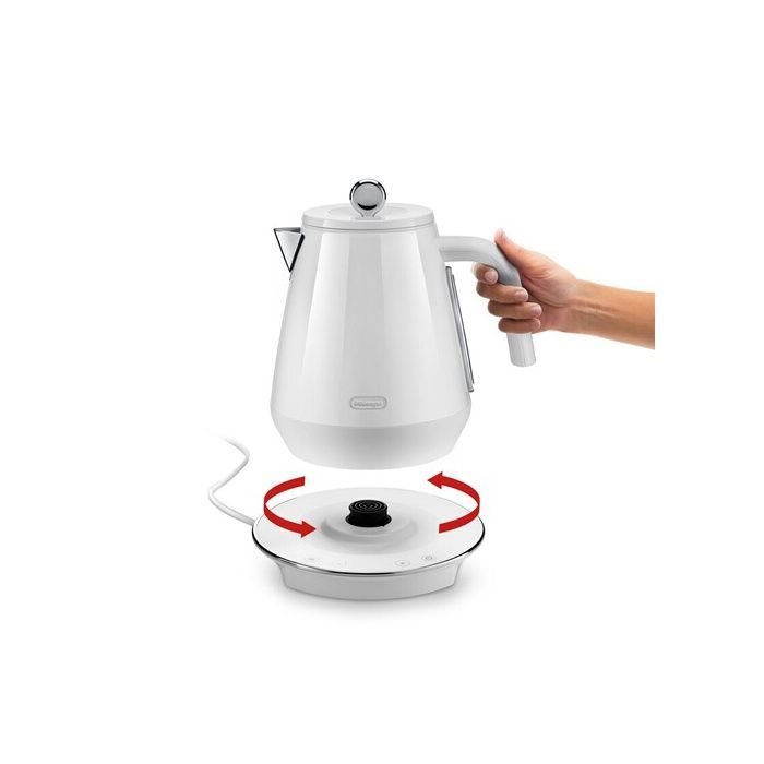 Hervidor Delonghi KBY2011.W Eclettica de 1,7 L, color blanco