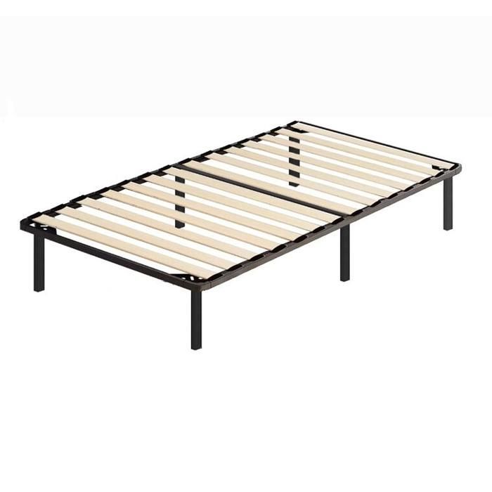 Set materasso + base letto 90 x 190 cm - SET MATERASSO E BASE LETTO