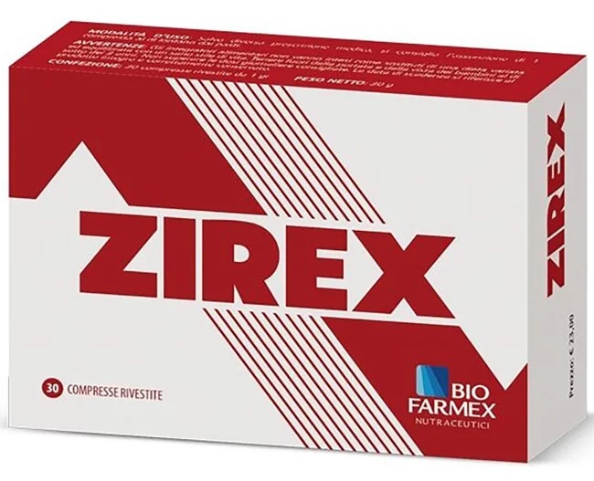 BIOFARMEX Zirex Nahrungsergänzungsmittel, 30 Filmtabletten