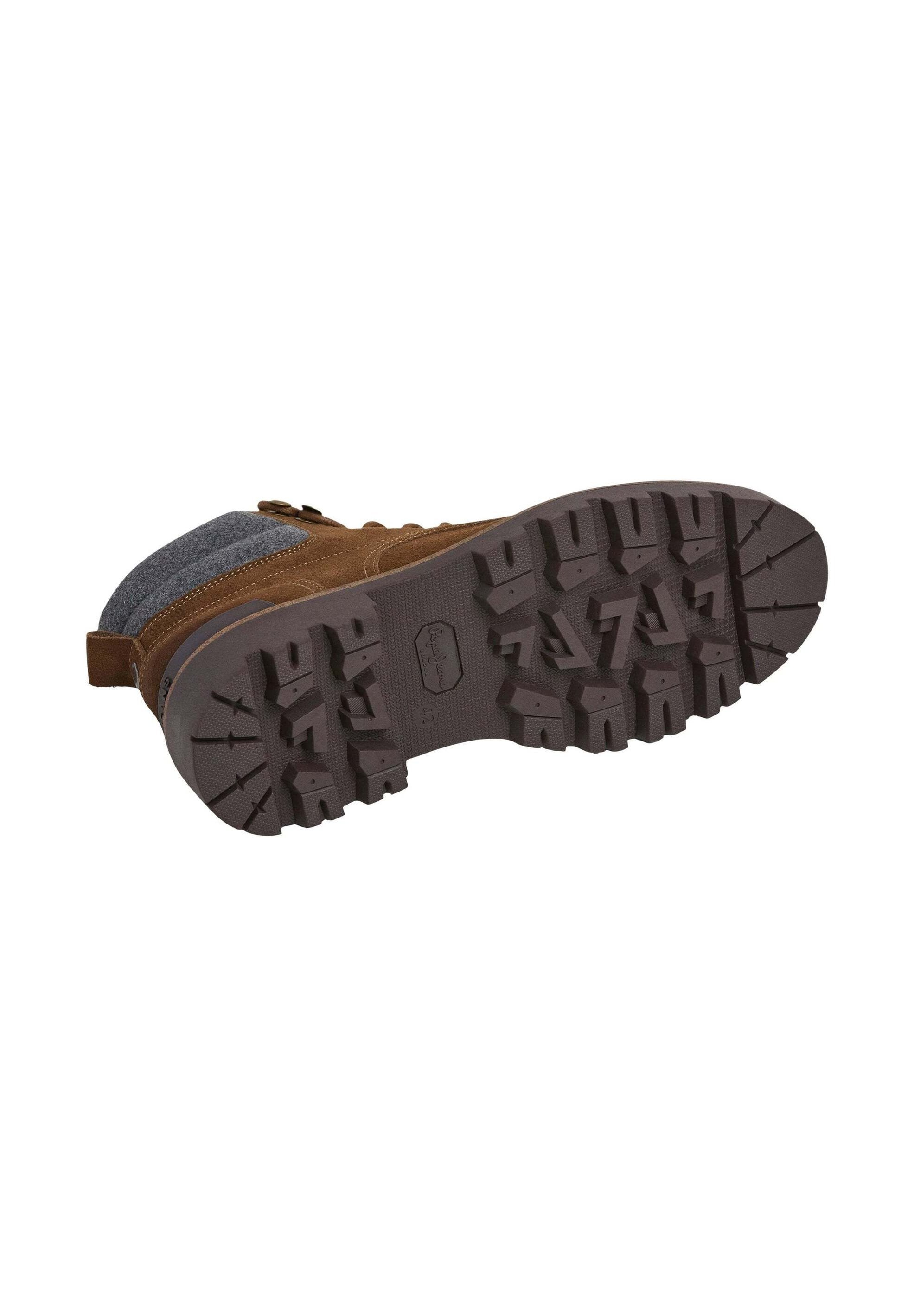 Pepe Jeans RYAN EARTH M - Botki sznurowane - toffee brown
