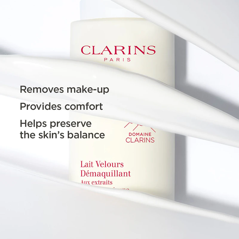 Leite de Limpeza Aveludado Clarins - Leite de limpeza suave