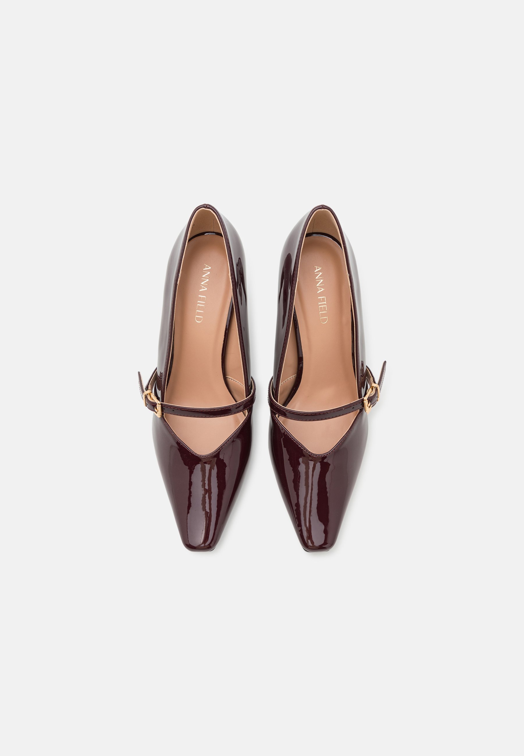 Anna Field Classic hakken - donkerrood