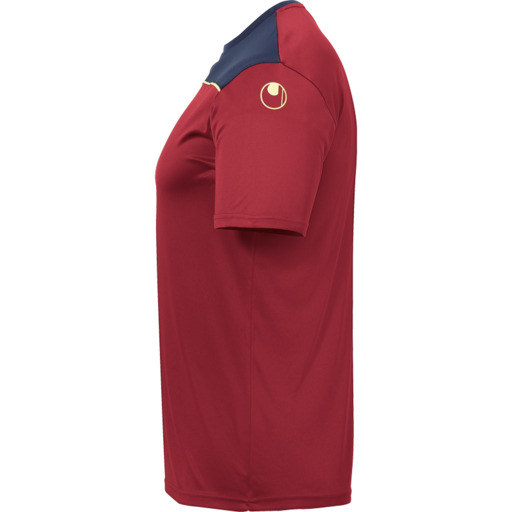 Offense 23 Poly Shirt Burdeos/azul Marino/amari Uhlsport