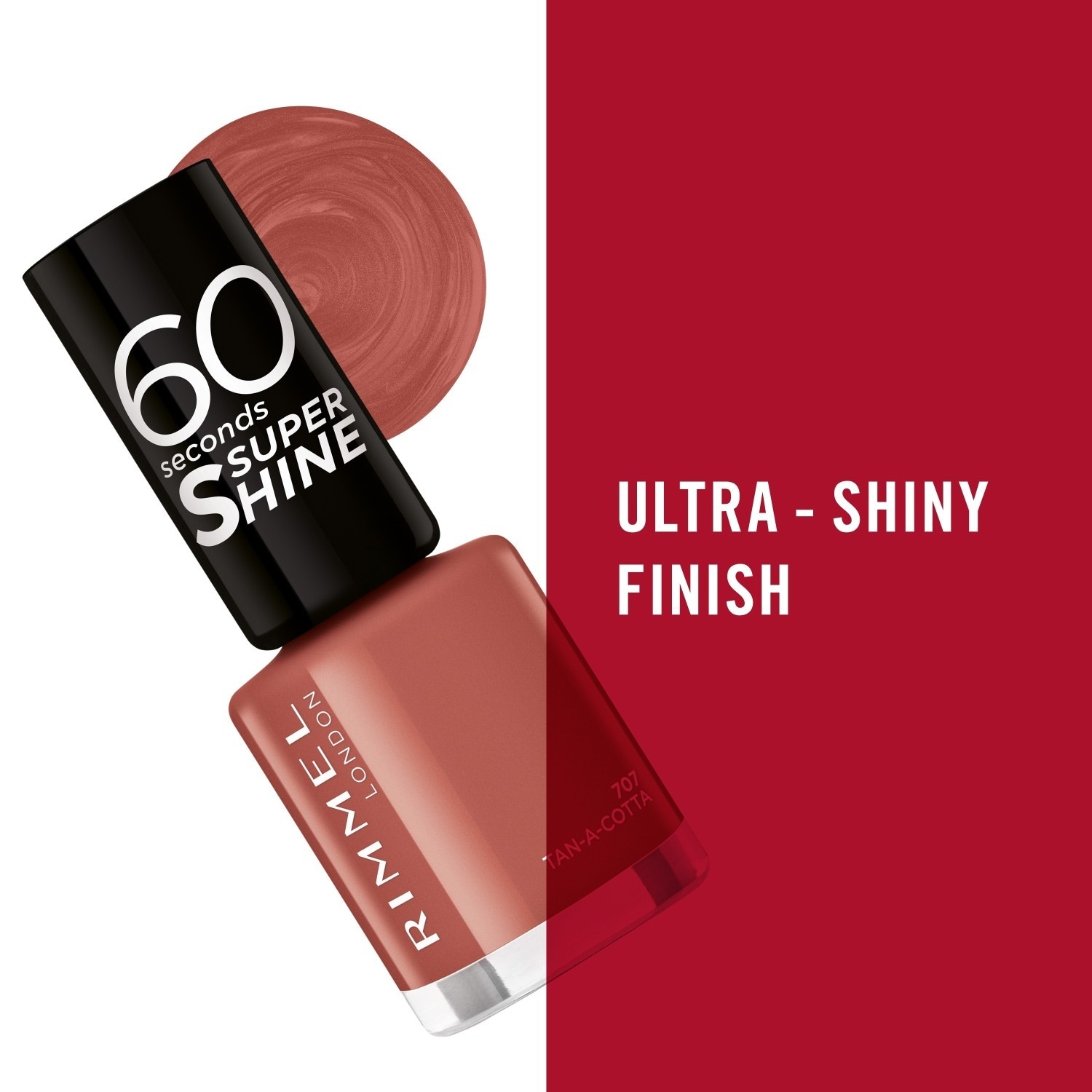 Rimmel London Nagellack 60 Seconds Super Shine Color Block - 8 ml