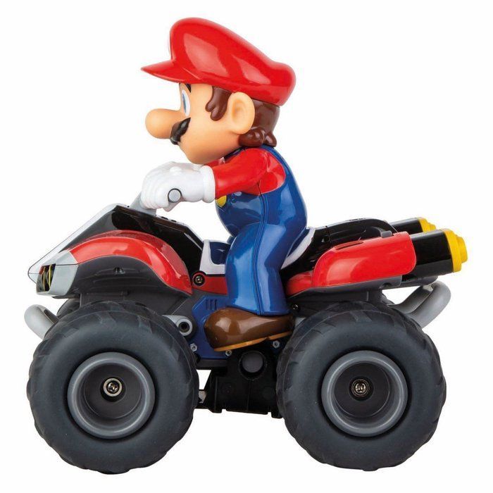 Coche teledirigido Mario Quad, 2,4 GHz, escala 1:20, CARRERA Mario Kart™, para mayores de 6 años.