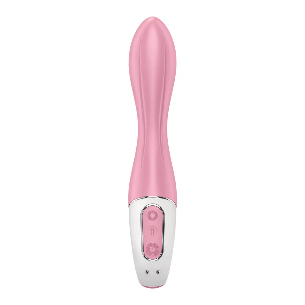Satisfyer Masażer Air Pump VibratorLight Red
