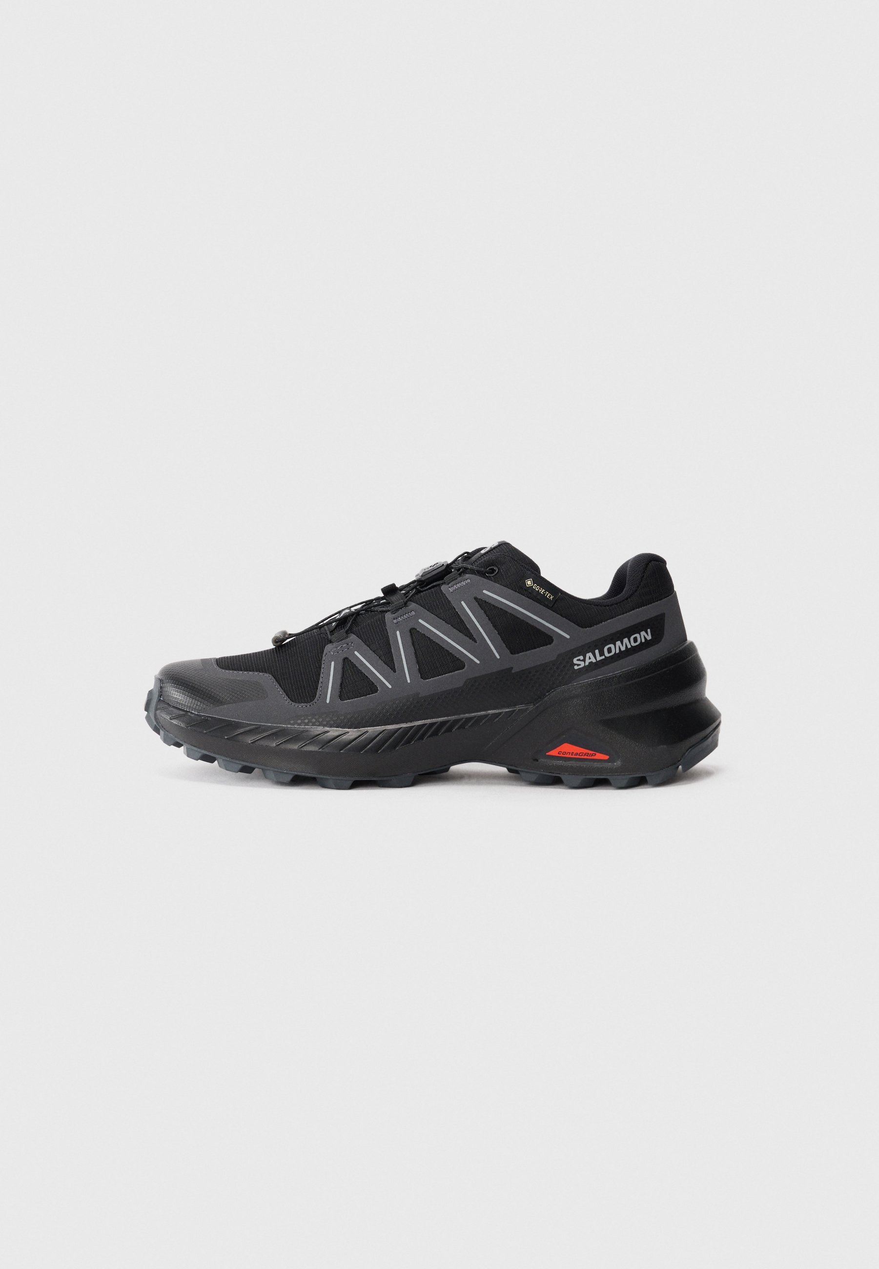Salomon SPEEDCROSS PEAK GTX - Turistické topánky - čierna/asfaltová