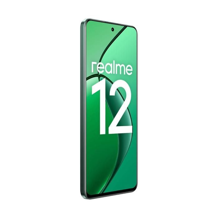 Smartphone - REALME - Realme 12 4G - 8 Go RAM - 256 Go - Écran AMOLED 120 Hz - Double SIM