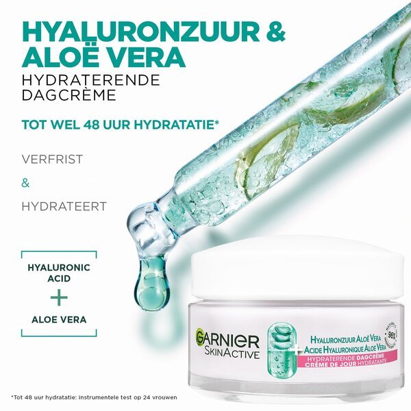 Garnier SkinActive hydratačný denný krém s kyselinou hyalurónovou a aloe vera<br>50ml
