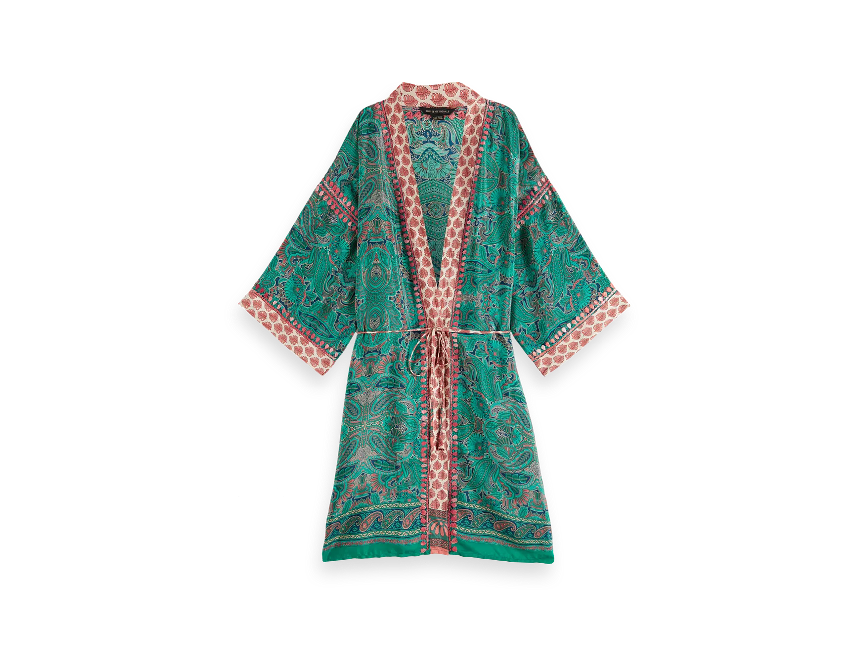 Jaypur Sari Kimono Nana Turquesa