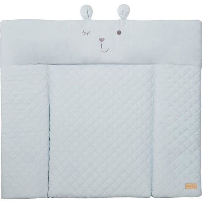 Cambiador - ROBA - Cara de Benny Bear - 85 x 75 cm - Azul claro