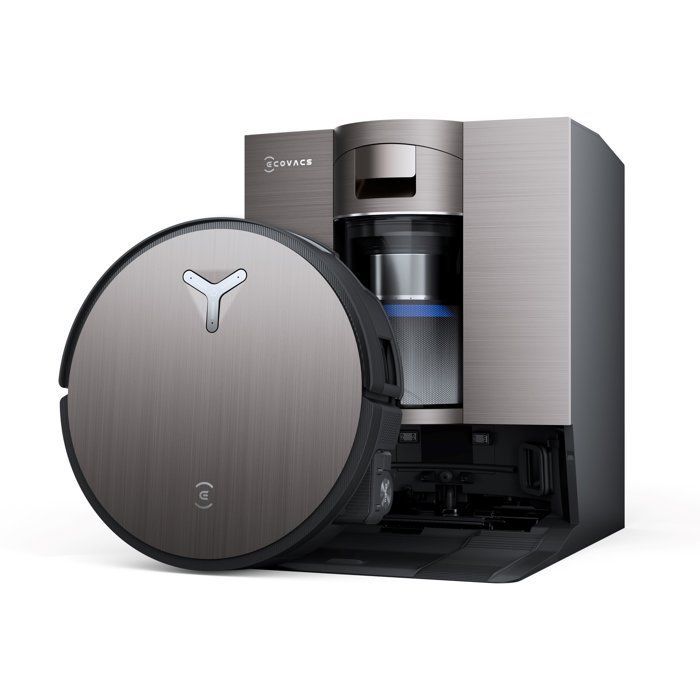 ECOVACS X11 OMNICYCLONE - Robot aspirapolvere e lavapavimenti senza sacco - 19500 Pa - Ricarica rapida PowerBoost - Ideale per animali domestici - Spazzola anti-groviglio