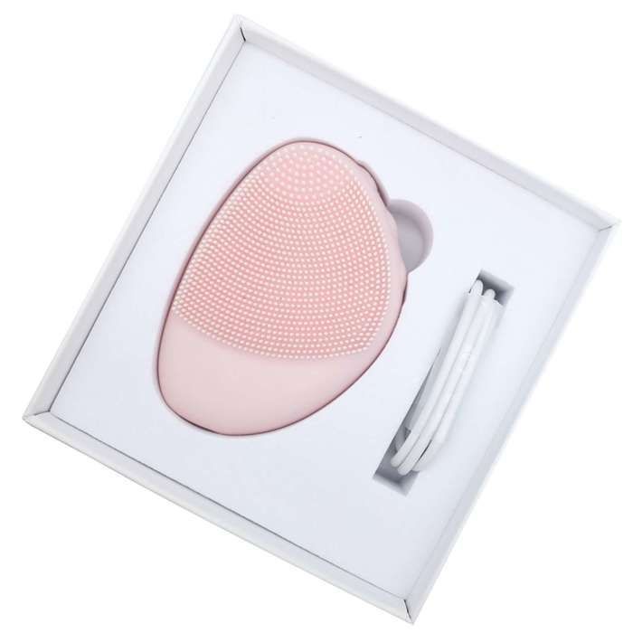 Brosse Nettoyante Visage Électrique, Silicone Doux, Rechargeable, Brosse Nettoyage, Massage, Étanche, Appareil Soins Peau