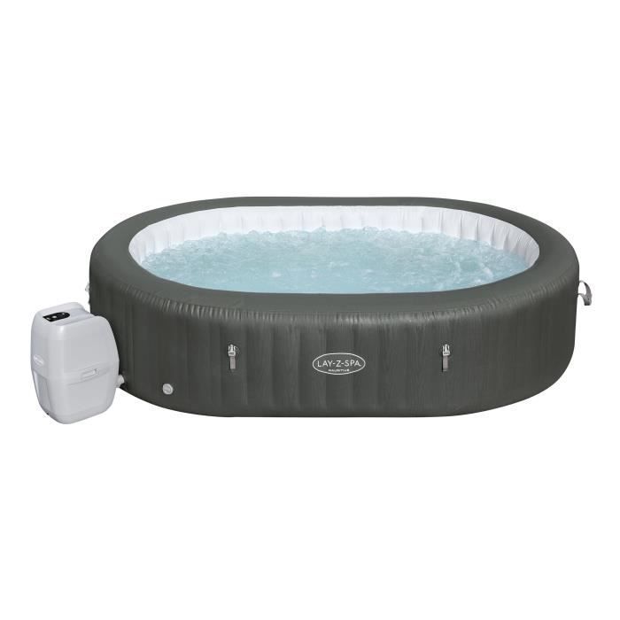 Spa gonflable BESTWAY - Lay-Z-Spa Mauritius - Avec Wifi - Airjet 180 Airjets - 270 x 180 x 71 cm - 5 à 7 places - Rectangulaire