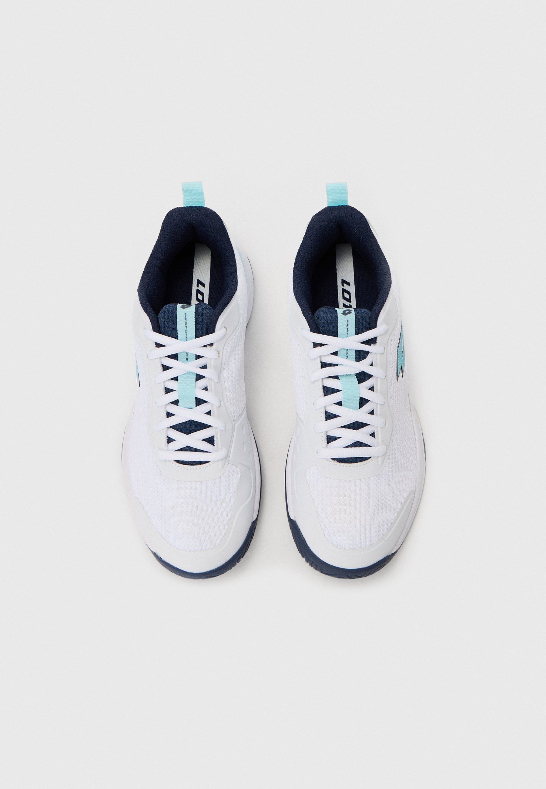Chaussures de tennis multicourts Lotto MIRAGE 700 ALR - Blanc/Bleu marine