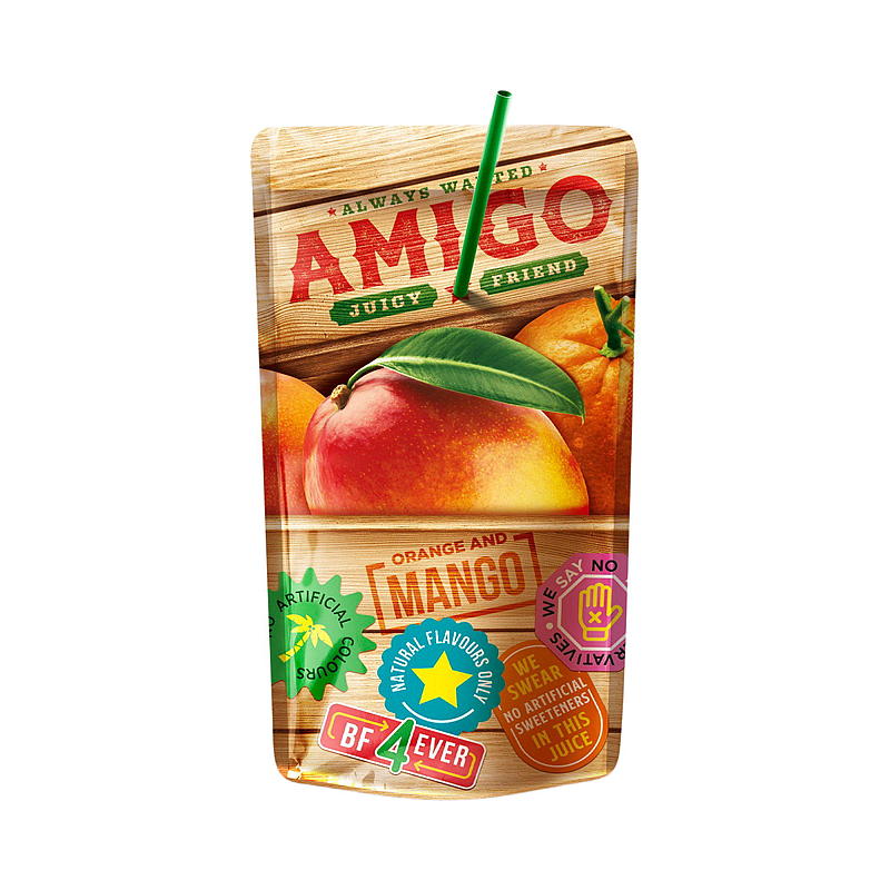 Amigo Bevanda alla frutta 8x200 ml Amigo mango