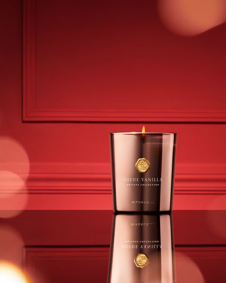 RITUALS Private Collection zomšos ir vanilės kvapo žvakė