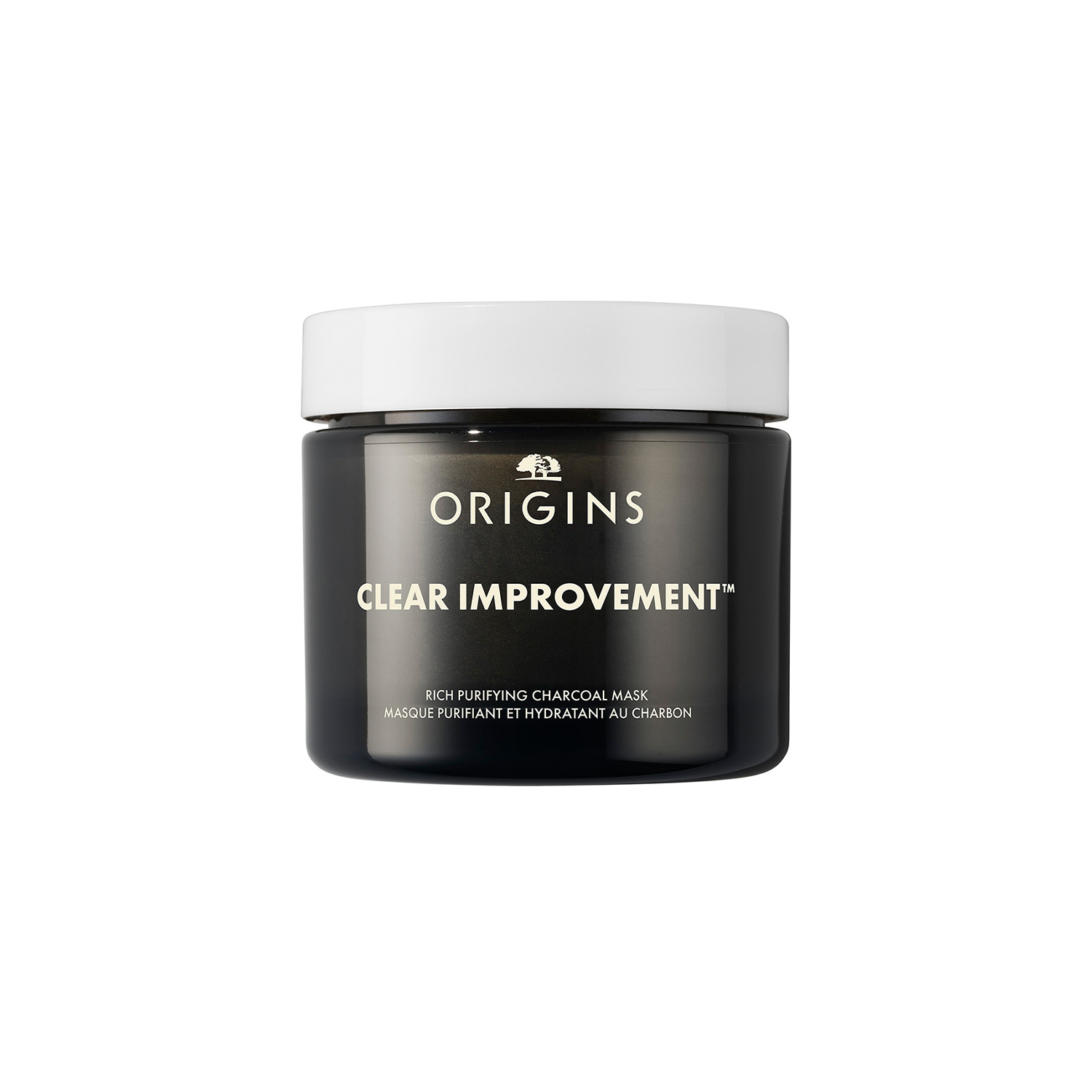 Mască de cărbune purificatoare bogată Clear Improvement 75 ml - Origins