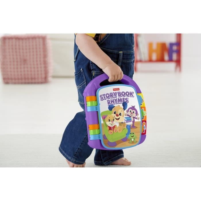 Fisher-Price - Interactief kinderliedjesboek - Babyboek - 6 maanden en ouder CDH39