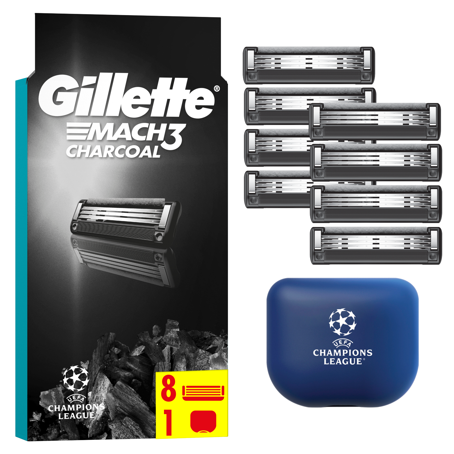 Gillette Mach 3 Charcoal