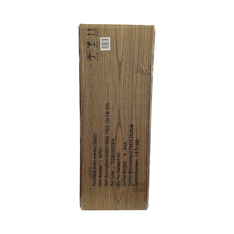 Sapin de Noël Home Gold 120 cm, 120 lumières LED