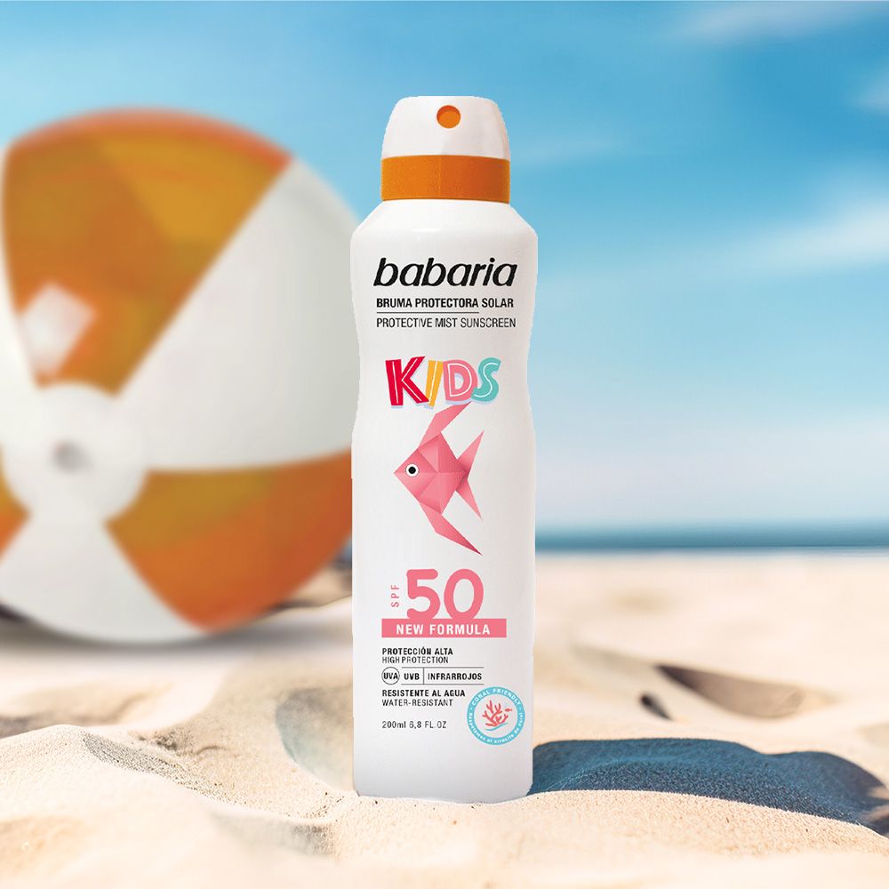 Bērnu saules aizsargkrēms ar SPF 50 Ķermeņa aizsardzība