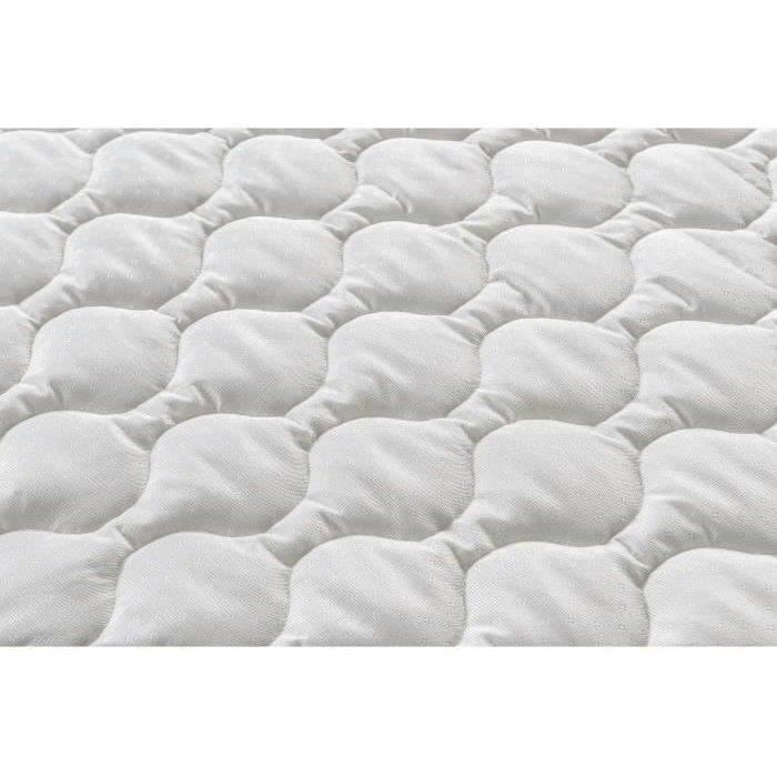 Conjunto de colchón y base de cama de 180 x 200 cm y 24 cm de altura - muelles ensacados - 7 zonas - reversible - fabricado en Bélgica - DEKO DREAM