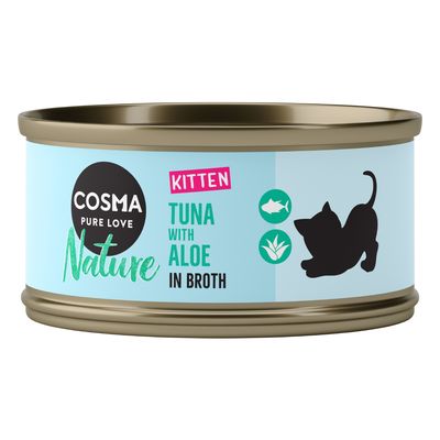Cosma Nature Kitten Herzbox 3 x 70 g