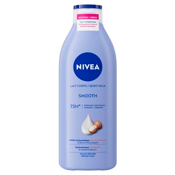 NIVEA svilnato mehko mleko za telo<br>400 ml - Suha koža