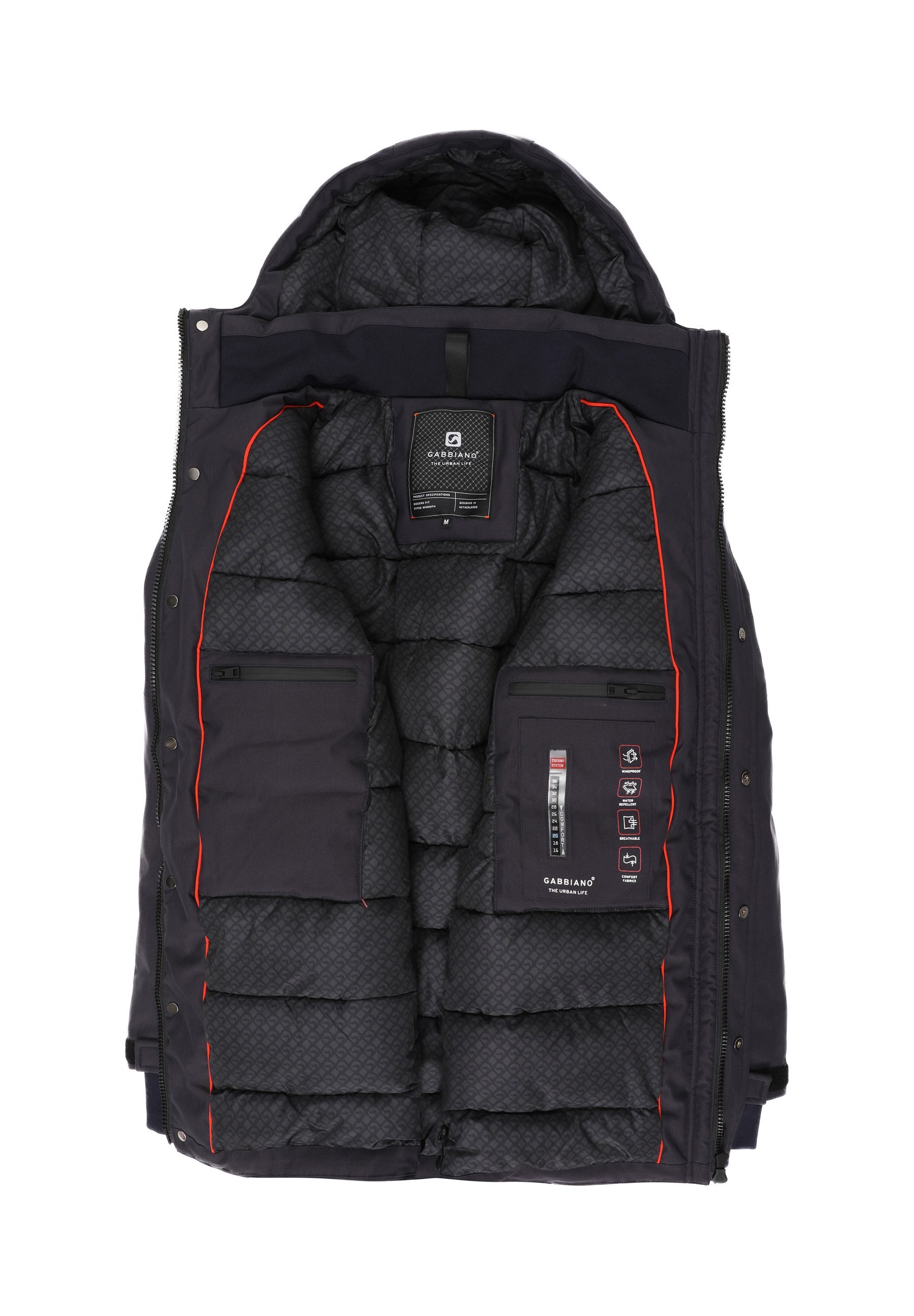 Gabbiano winterjas - marineblauw