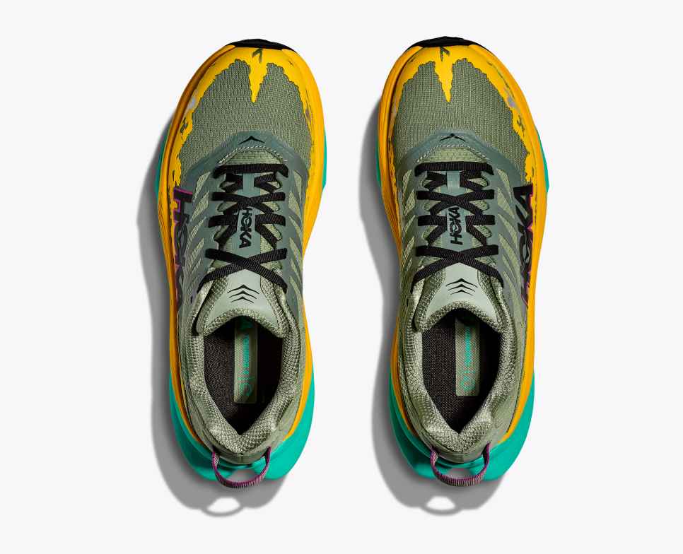 HOKA Torrent 4 Succulente / Aqua électrique