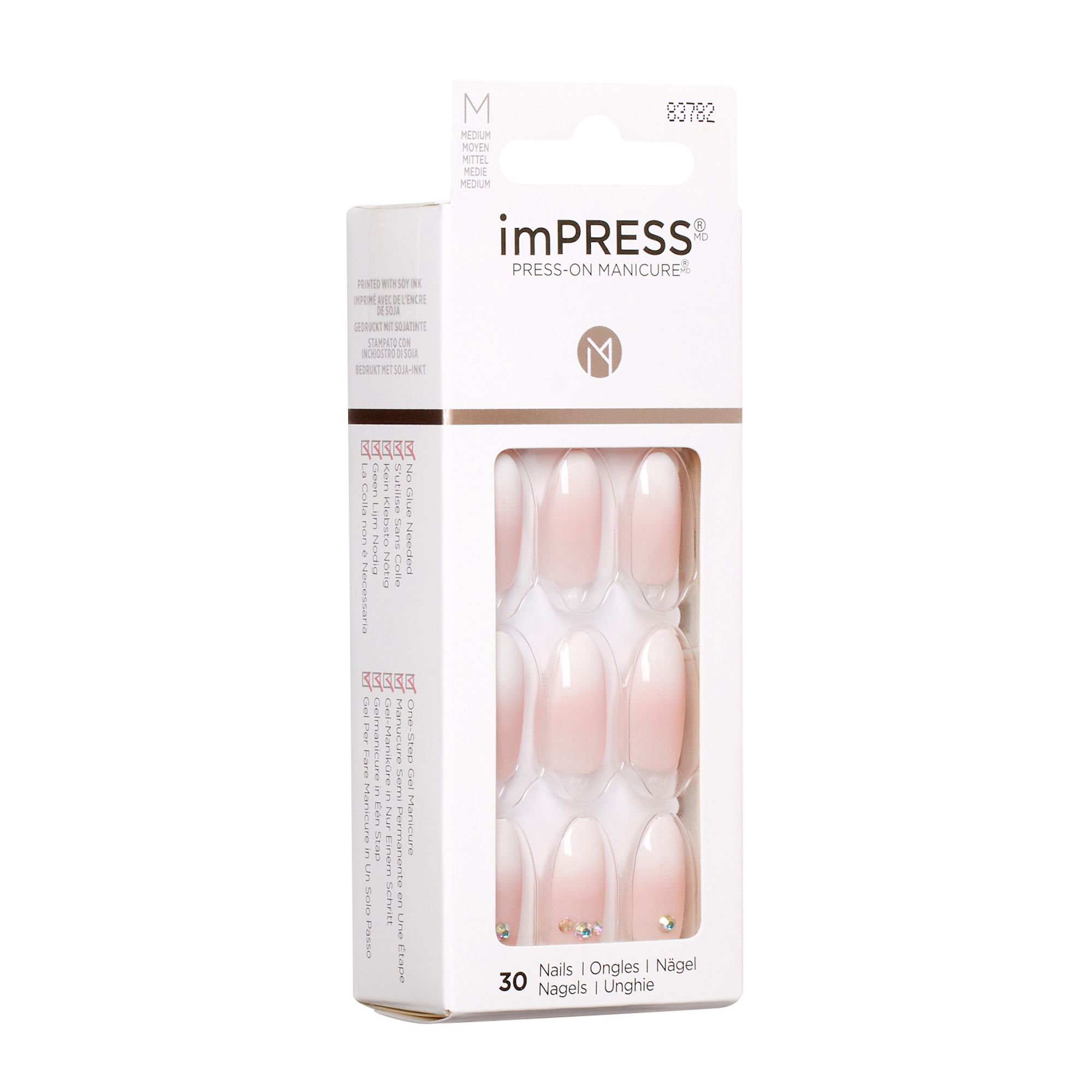 „Impress Nails“ dirbtiniai nagai Nagų lakas