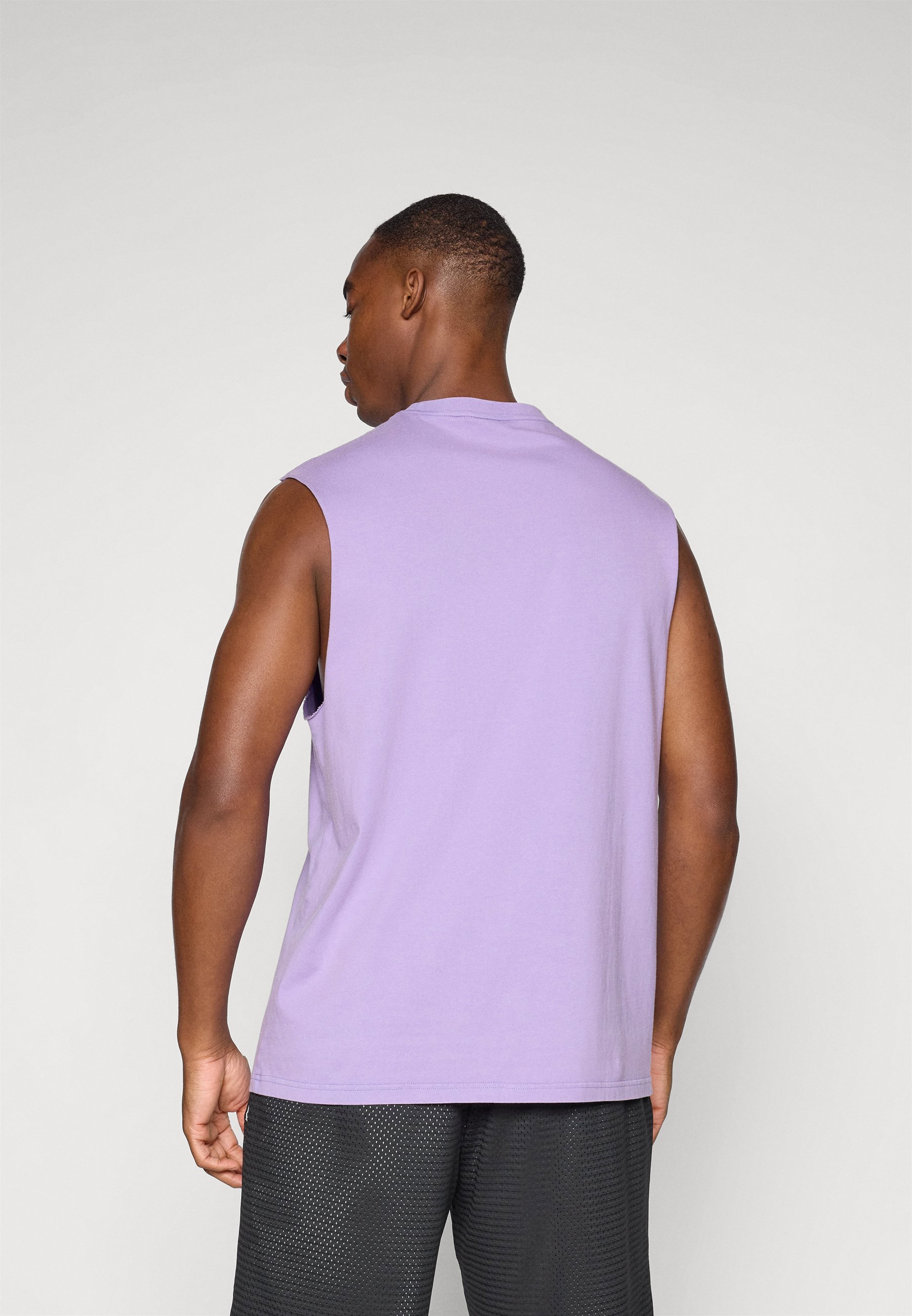 Maglietta senza maniche lavata New Era NBA LOS ANGELES LAKERS - Abbigliamento da club - grigio