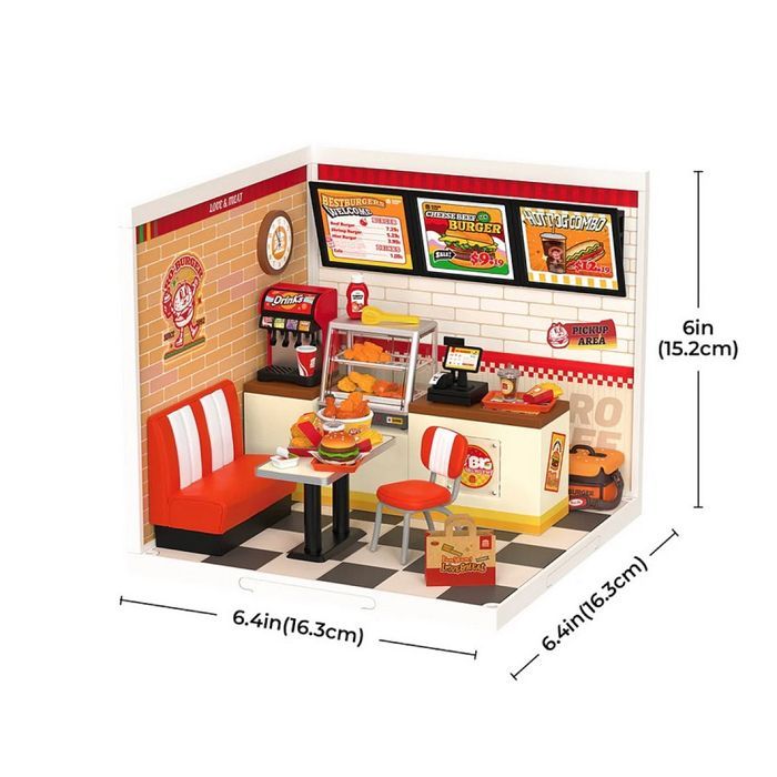 Maquette Super Creator DIY Yum Yum Burgers
