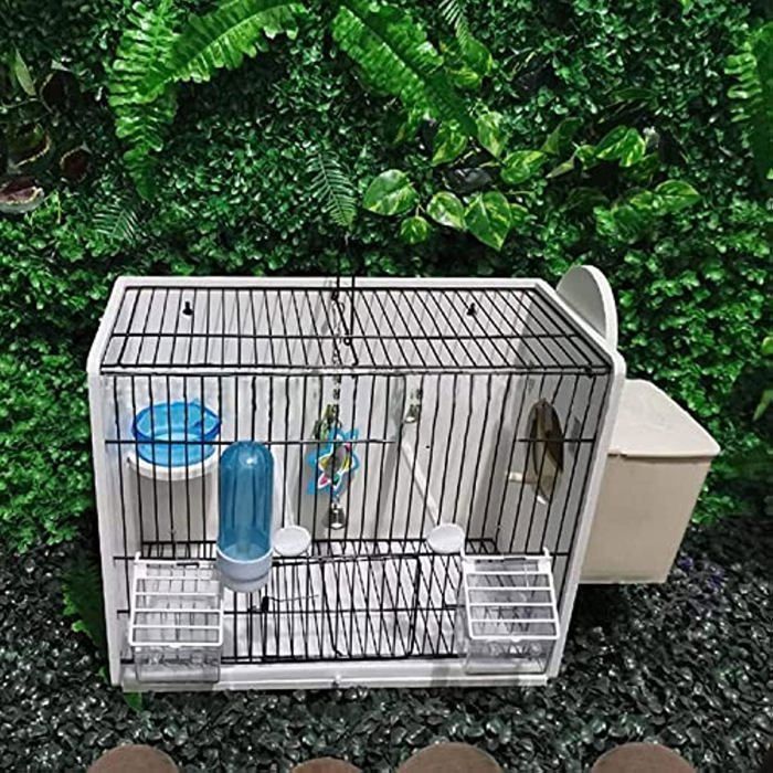 Nichoir à oiseaux, nichoir à reproduction de perroquets en plastique, nichoir d'accouplement de maison de perruche