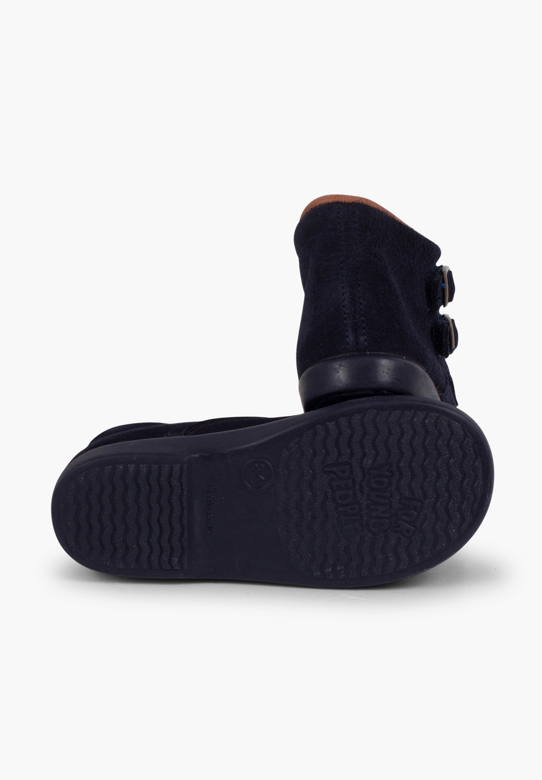 Pisamonas decoratieve gespen - Babyschoenen - marineblauw