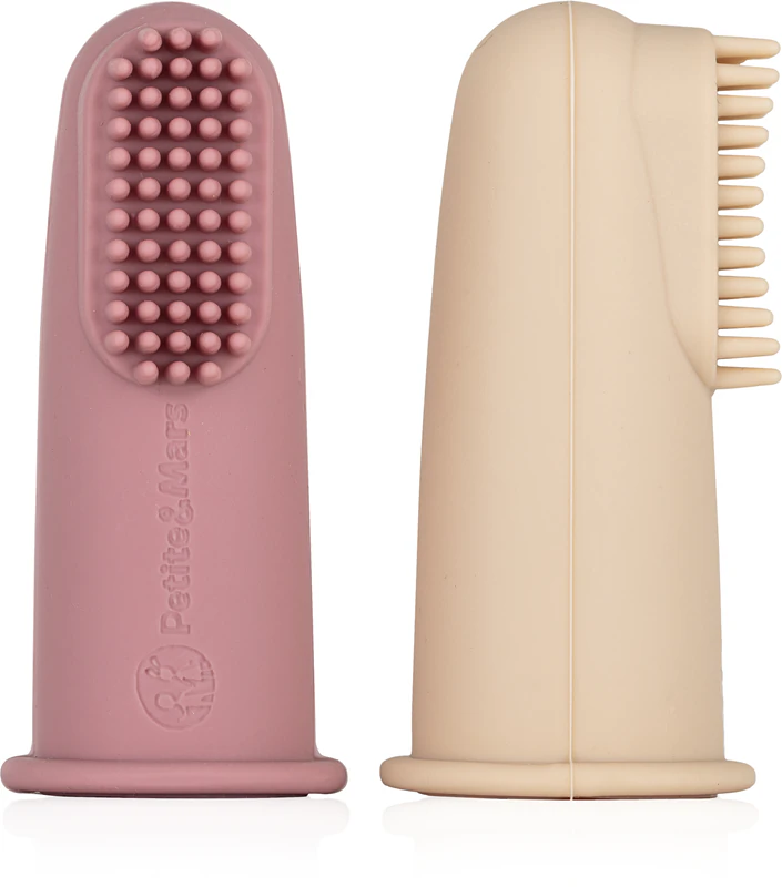 Zubní kartáček Petite&Mars Take&Match 0m+ s pouzdrem