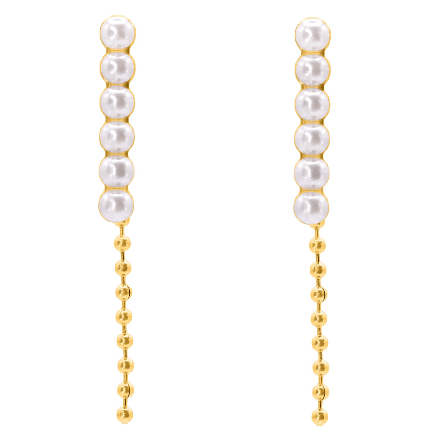 Heideman Boucles d'oreille Manto couleur or