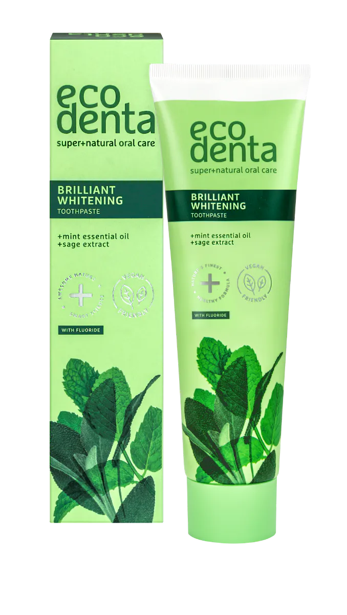 Ecodenta Brilliant - wybielająca Pasta do zębów 100 ml