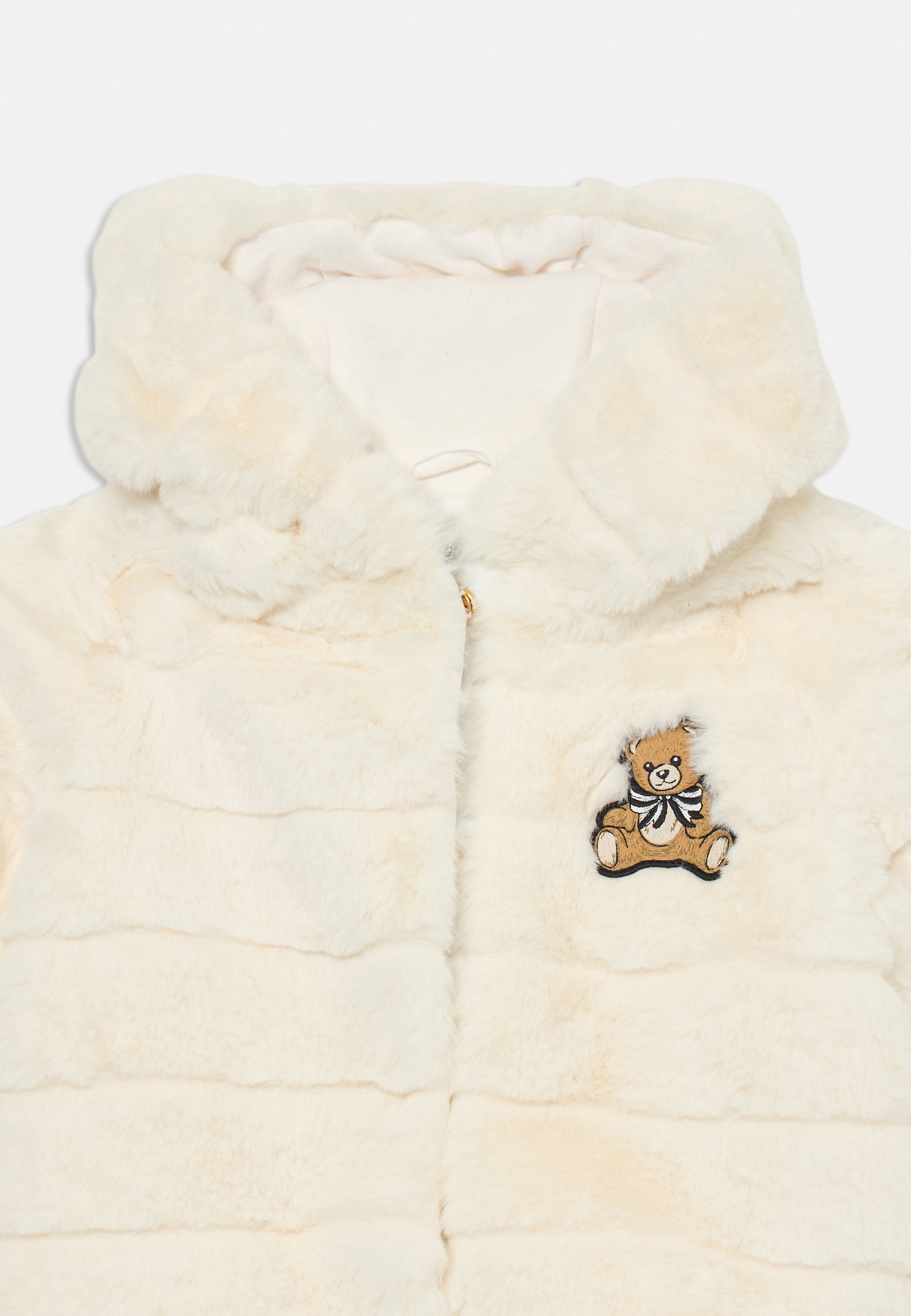 MOSCHINO BABY HOODED JACKET - Winterjas - wolk