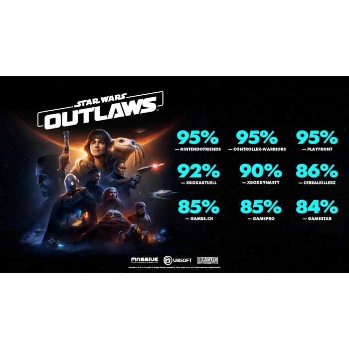 Star Wars Outlaws - Édition Gold • Jeu Nintendo Switch 2