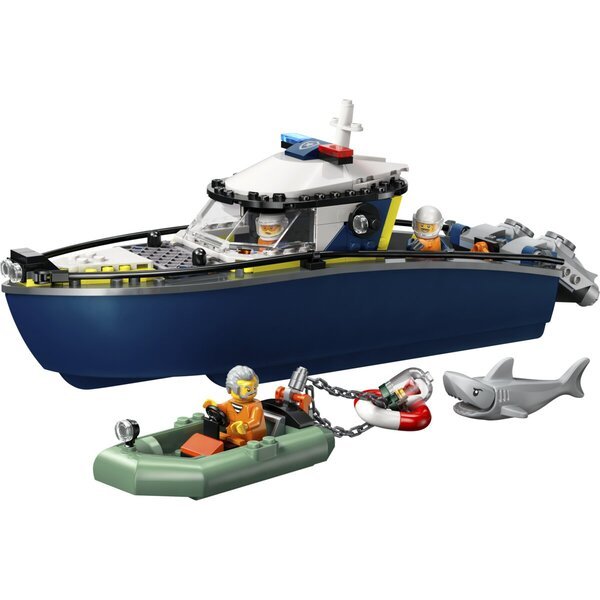 LEGO City 60456 Potjera policijskom brodom